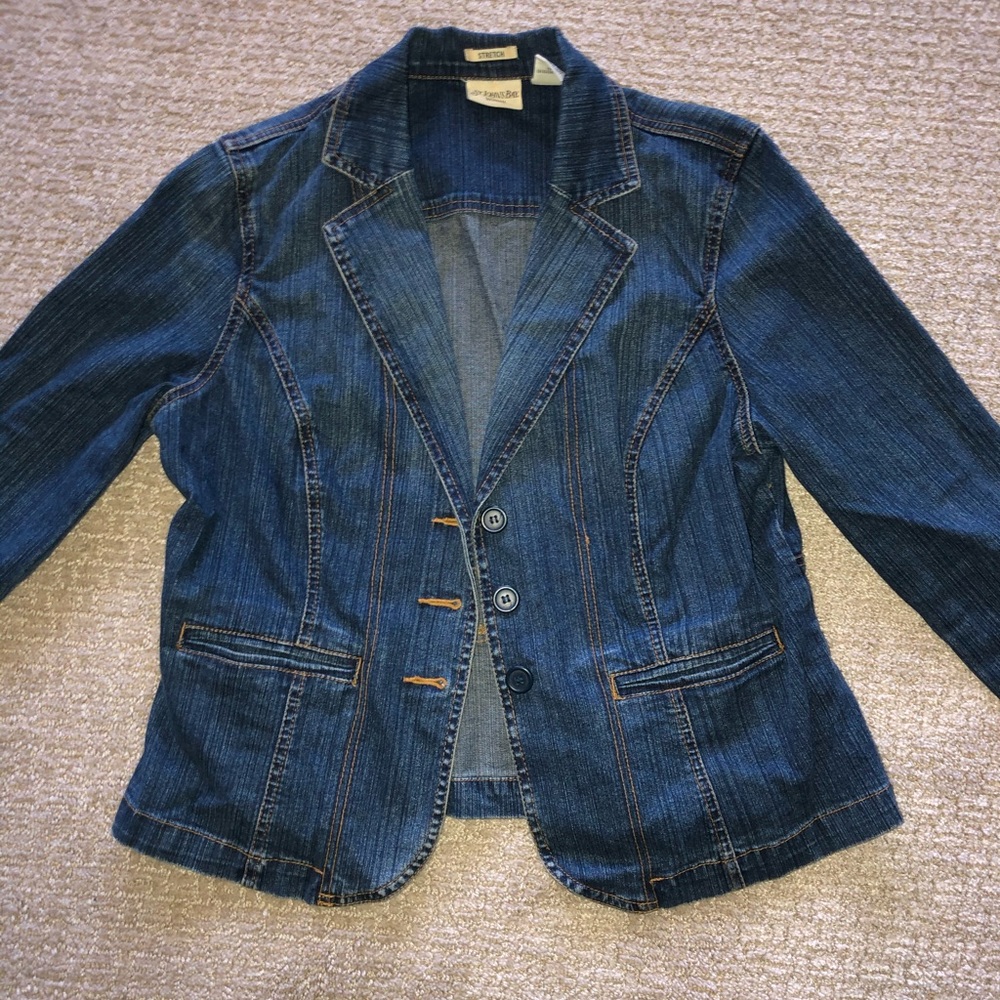 Jean jacket blazer